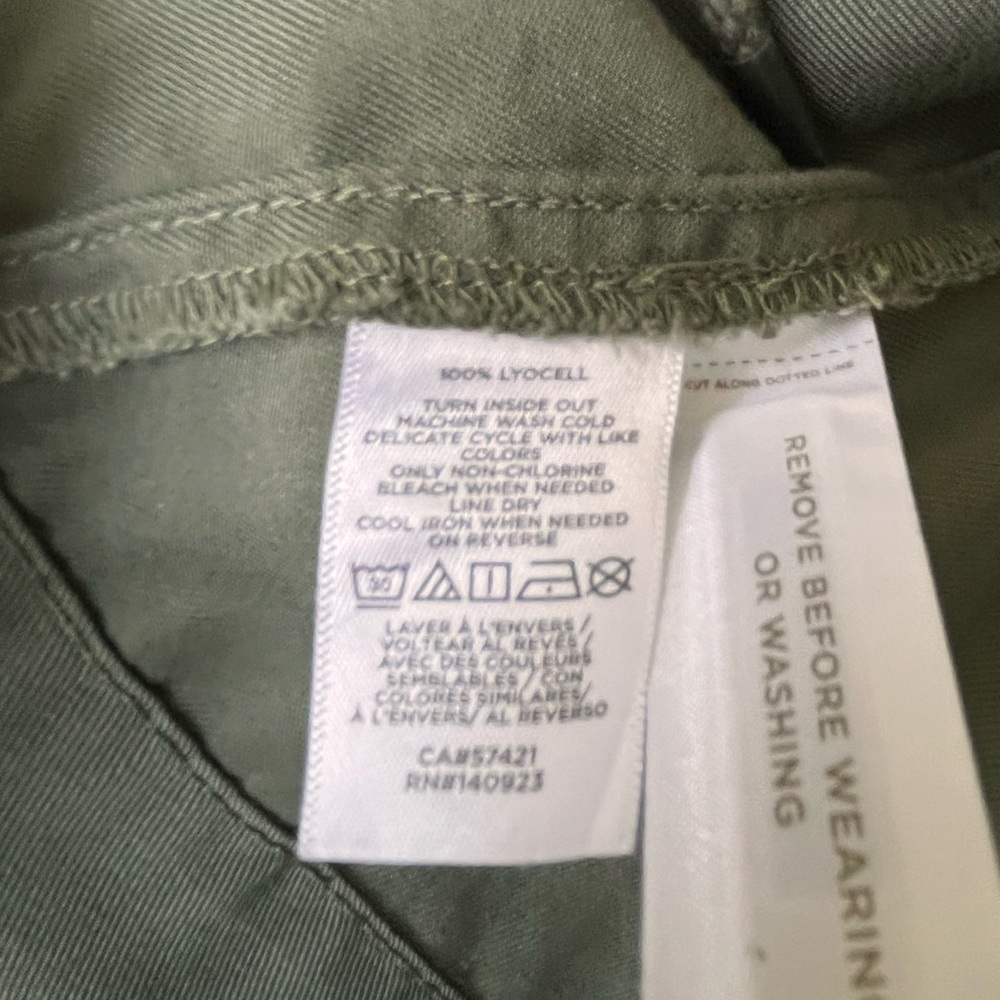 LOFT Green Utility Jacket - Picture 5 of 5